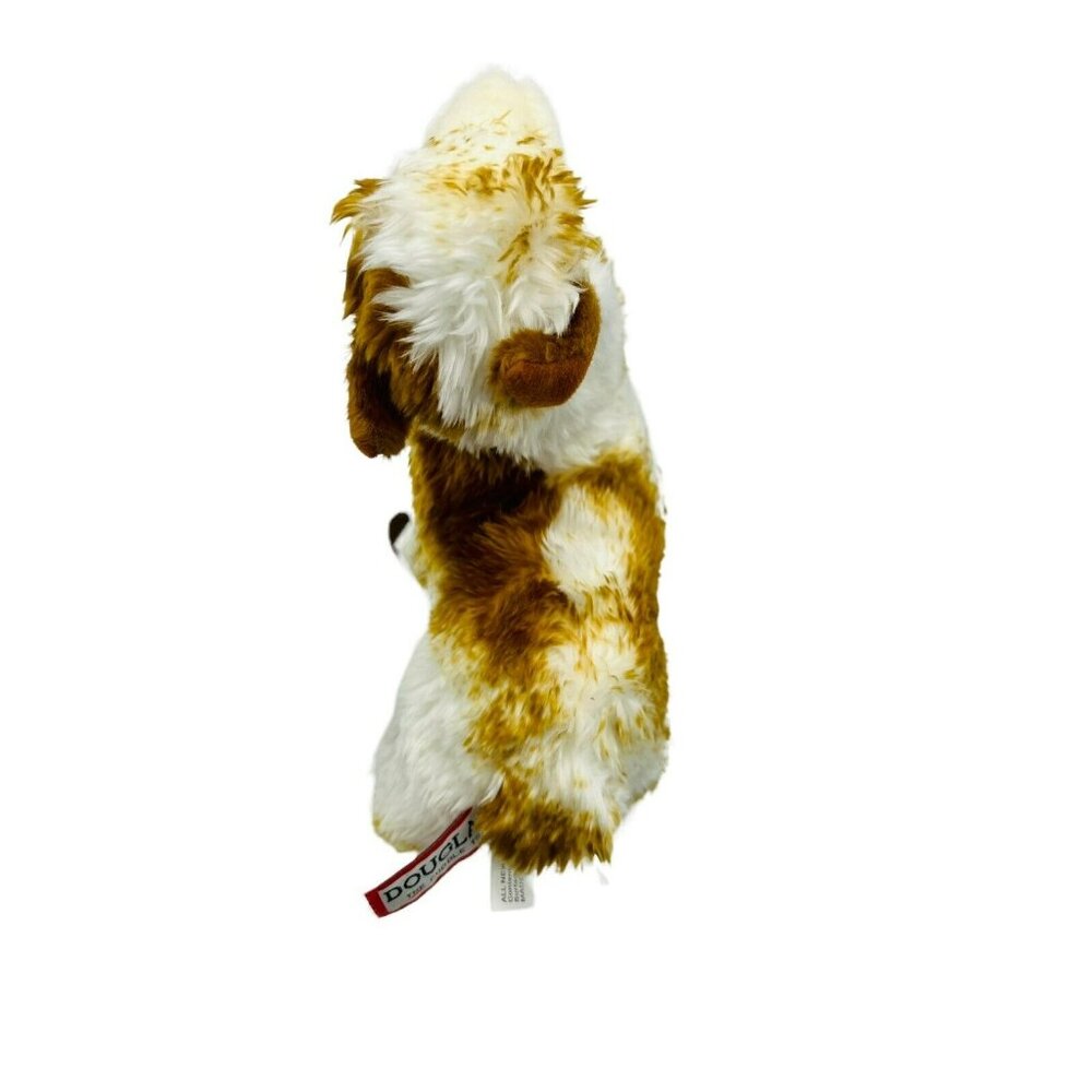 Douglas Liam Llama Plush Alpaca 11 inch Cream with Brown - Picture 4 of 7